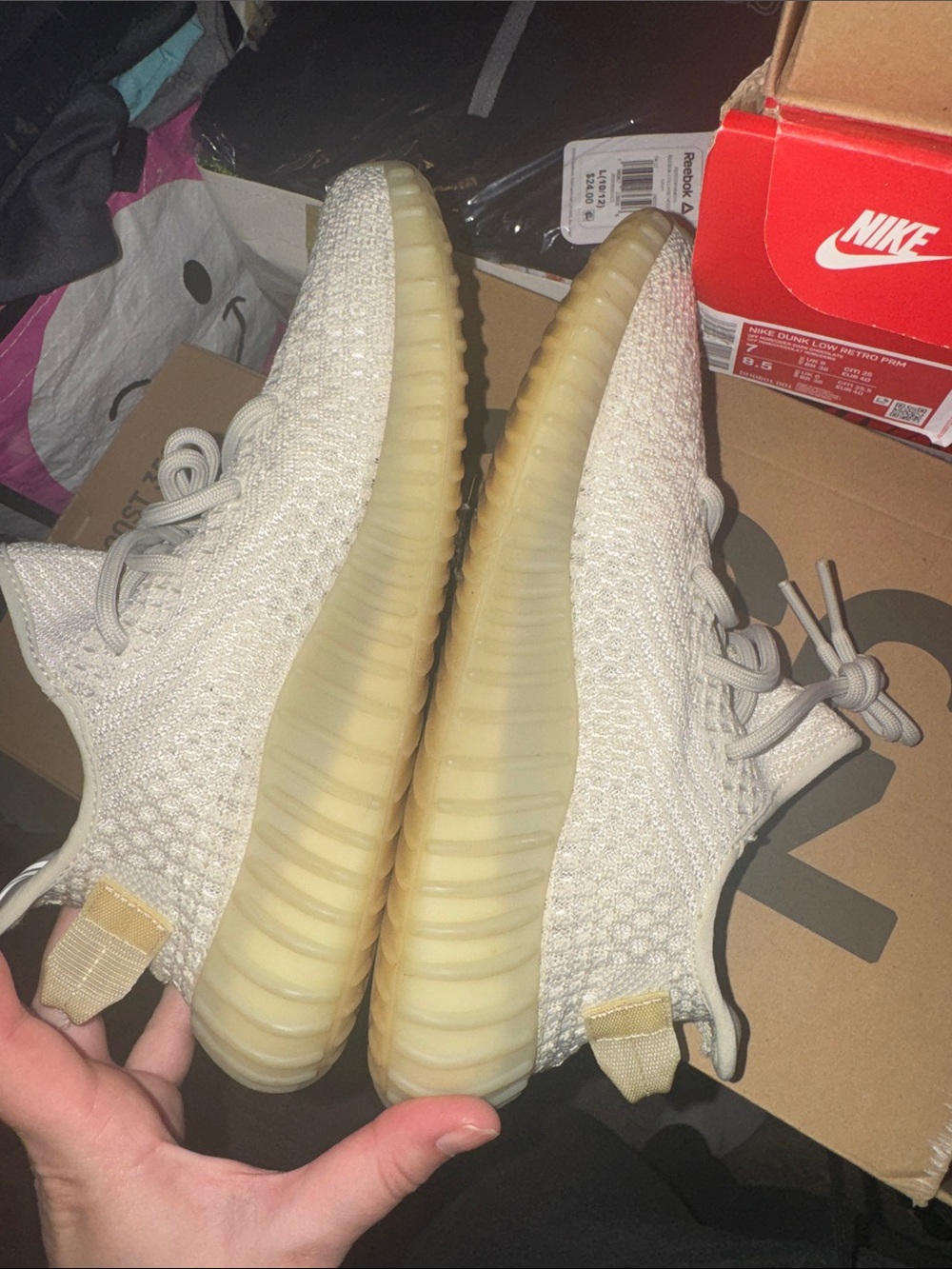 adidas Yeezy Boost 350 V2 “Light “ size 7.5 - Picture 3 of 10
